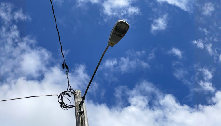 A general street light image from the City of Sun Prairie.